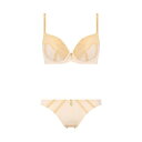 アモスタイル バイ トリンプ AMOSTYLE BY Triumph エントリーコレクションロマンティック コルセット 502 ブラ&ショーツセット ベージュ(B~D)【返品不可商品】 (ベージュ)