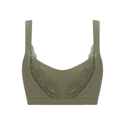 アモスタイル バイ トリンプ AMOSTYLE BY Triumph AMOSTYLEホールドナイトブラ コンフォートタッチ1363ー6 モスグリーン(3L) （モスグリーン）