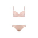 アモスタイル バイ トリンプ AMOSTYLE BY Triumph エントリーコレクション 3/4カップブラ ブラ&ショーツセット ロマンテック レース 505 ピンク【返品不可商品】 (ピンク)
