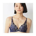 アモスタイル バイ トリンプ AMOSTYLE BY Triumph 夢みるブラ DeepV ブラジャー アモスタイル 25thアニバーサリーコレクション 1444 ウルトラブルー C~D (ウルトラブルー)