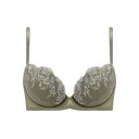 アモスタイル バイ トリンプ AMOSTYLE BY Triumph チャーミングラマー ブラジャー ディアフローラル 1434 モスグリーン(E) (モスグリーン)