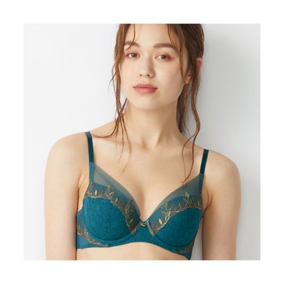 アモスタイル バイ トリンプ AMOSTYLE BY Triumph 夢みるブラ ライト スウェイング リーヴス 1443 グリーン(BーD) (グリーン) アモスタイル バイ トリンプ AMOSTYLE BY Triumph 夢みるブラ ライト スウェイング リーヴス 1443 グリーン(BーD) (グリーン)