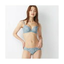 アモスタイル バイ トリンプ AMOSTYLE BY Triumph チャーミングラマースリムライン ブラ&ショーツセット マーブル アモスタイル ステッチ 9...