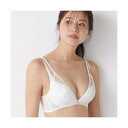 アモスタイル バイ トリンプ AMOSTYLE BY Triumph チャーミングラマー ノンワイヤー ブラジャー サマーシアー 1474 ホワイト D (ホワイト)(4)
