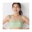 アモスタイル バイ トリンプ AMOSTYLE BY Triumph アモスタイル バンドゥ ブラジャー(ストラップ取り外し可) ダズリングサマー 1472 グリーン (グリーン)