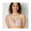 アモスタイル バイ トリンプ AMOSTYLE BY Triumph チャーミングラマー スリムライン DeepV ブラジャー ヴィンテージベール 1481 ピンク(C~D) (ピンク)