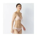 アモスタイル バイ トリンプ AMOSTYLE BY Triumph 夢みるブラ ノンワイヤー ブラ&ショーツセット ドリームデイリリー 1430 ピンク(E)【返品不可商品】 (ピンク)
