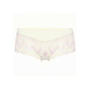アモスタイル バイ トリンプ AMOSTYLE BY Triumph きゅっと寄せブラ クリスタルリフレクション ボーイズレングスショーツ 1441 ホワイト【返品不可商品】 (ホワイト)(4)