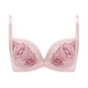 アモスタイル バイ トリンプ AMOSTYLE BY Triumph チャーミングラマースリムライン エアリー ブラジャー パールティアーズ 1391 ピンク(B~D) (ピンク)