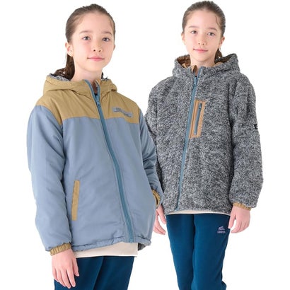 クリフ メイヤー KRIFF MAYER ひっくり パーカー リバーシブル ジャケット (SAX)