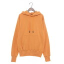 クリフ メイヤー KRIFF MAYER 裏起毛 パーカー スウェット(フードロゴ) (ORANGE)