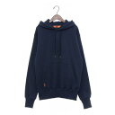 クリフ メイヤー KRIFF MAYER 裏起毛 パーカー スウェット(フードロゴ) (NAVY)