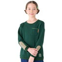 クリフ メイヤー KRIFF MAYER ふっくら 裏起毛 クルー スウェット (GREEN)
