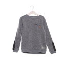 クリフ メイヤー KRIFF MAYER ふっくら 裏起毛 クルー スウェット (GRAY)