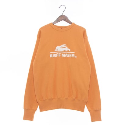クリフ メイヤー KRIFF MAYER 裏起毛 クルー スウェット(サガラロゴ) (ORANGE) クリフ メイヤー KRIFF MAYER 裏起毛 クルー スウェット(サガラロゴ) (ORANGE)