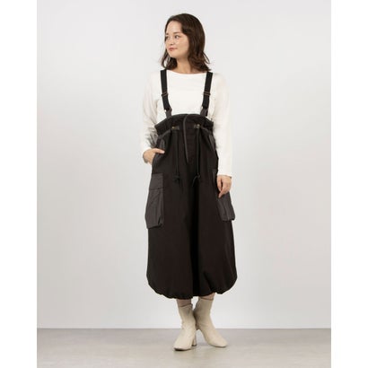 クリフ メイヤー KRIFF MAYER ミリタリー サスペンダー スカート (BLACK) クリフ メイヤー KRIFF MAYER ミリタリー サスペンダー スカート (BLACK)