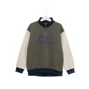 クリフ メイヤー KRIFF MAYER 裏起毛 ハーフジップ スウェット (KHAKI)