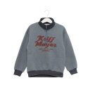クリフ メイヤー KRIFF MAYER 裏起毛 ハーフジップ スウェット (GRAY)