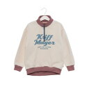クリフ メイヤー KRIFF MAYER 裏起毛 ハーフジップ スウェット (NATURAL)