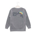 クリフ メイヤー KRIFF MAYER スフレタッチ クルー スウェット(虹) (GRAY)