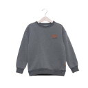クリフ メイヤー KRIFF MAYER 裏起毛 クルー スウェット(バックロゴ) (GRAY)