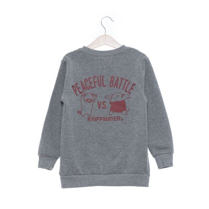 クリフ メイヤー KRIFF MAYER スフレタッチクルー スウェット（イカク） （GRAY）