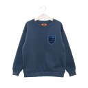 クリフ メイヤー KRIFF MAYER あたたか ワッペン クルー スウェット (NAVY)