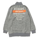 クリフ メイヤー KRIFF MAYER ふっくら 裏起毛 スタンド ジャケット (GRAY)