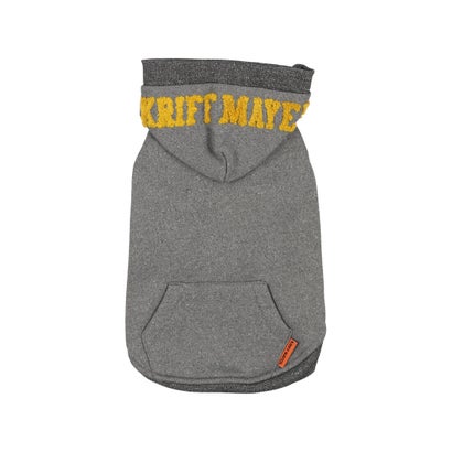 クリフ メイヤー KRIFF MAYER 裏起毛 DOG フード ロゴ パーカースウェット【返品不可商品】 （GRAY）