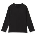 ゲス GUESS UNI L/Slv Tee Shirt (BLK)