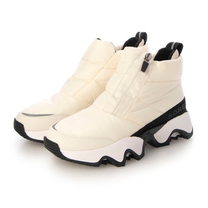 ソレル SOREL スノーブーツ（キネティックインパクトパフィージップ ウォータープルーフ） （アイボリー）のサムネイル