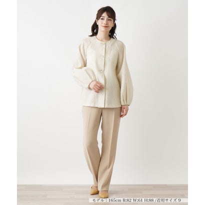 レリアン Leilian ジャケット （ベージュ系）