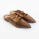 ファビーファビー FABBY FABBY. ダブルストラップフラットサンダル (ブロンズ)(4)