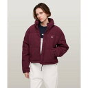 トミー ヒルフィガー TOMMY HILFIGER コープコーデュロイパファージャケット (バーガンディー)