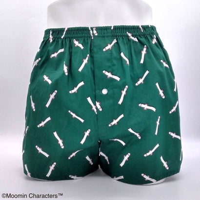 コムサメン COMME CA MEN コムサメン ニョロニョロ柄 トランクス 【返品不可商品】 (Dグリーン)