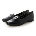 トゥービーコンティニュード to be continued 柔らかヤギ革レディースカッターシューズ70105 (BLK)(4)