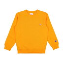 チャンピオン Champion ジュニア スウェットトレーナー チャンピオン スウェットトレーナー_Champion CREW NECK SWEAT CK-Y001 (GOLD)
