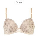 ウイング Wing 3/4カップブラジャー 【ナチュラルアップブラ】 (BR)(4)