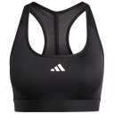 アディダス adidas adidas アディダス W TRN POWERREACT ミディアムサポートブラ IKV55【返品不可商品】 (BLK)