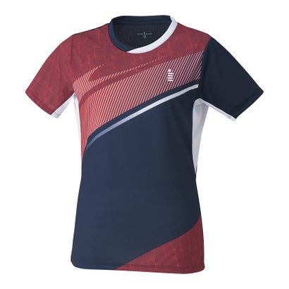 ゴーセン GOSEN GOSEN ゴーセン テニス レディースゲームシャツ T2343 （レッド）