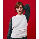エレガンセーゼ elegancese 【elegancese】sheer knit vest (ホワイト)