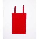 エレガンセーゼ elegancese 【elegancese】Rib camisole (レッド)