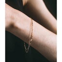 ルボンボン les bon bon 【les bon bon / ルボンボン】2 tone bracelet BOB81 / ブレスレット 10金 10K (ゴールド)