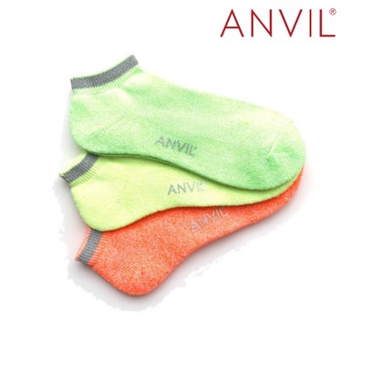 アンヴィル ANVIL 「消臭加工」3足セット パイル 3パック スポーツ アンクル ソックス 靴下 /3P Ankle Socks/ANS030 アンビル ア...