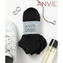 アンヴィル ANVIL 「消臭加工」3足セット パイル 3パック スポーツ アンクル ソックス 靴下 /3P Ankle Socks/ANS030 アンビル ア...