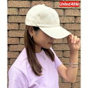 ユナイテッドアスレ United Athle 【UNITED ATHLE/ ユナイテッド アスレ】コットンツイル ロー キャップ 帽子 無地 9670 (アイボリー)