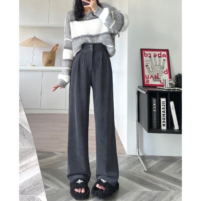 ニジブラ nijibra 楽して美脚 コーデュロイワイドパンツ ツータック スラックス タックパンツ ウエストゴム ハイウエスト 韓国ファッション 低身長 オフィススタイル 大きいサイズ 体型カバ ニジブラ nijibra 楽して美脚 コーデュロイワイドパンツ ツータック スラックス タックパンツ ウエストゴム ハイウエスト 韓国ファッション 低身長 オフィススタイル 大きいサイズ 体型カバ