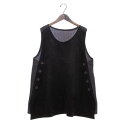 コケットコレクション COKETT COLLECTION スウェードベスト (クロ)