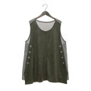 コケットコレクション COKETT COLLECTION スウェードベスト (グリーン)