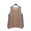 コケットコレクション COKETT COLLECTION スウェードベスト (ベージュ)